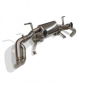 AVT AUDI R8 V8 GEN1 2007-2012 Valved Silenced / Straight Pipe Cat Back Stainless Exhaust System
