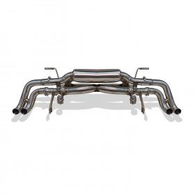 AVT AUDI R8 V10 GEN1 2009-2012 Valved Silenced / Straight Pipe Cat Back Stainless Exhaust System