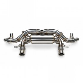 AVT AUDI R8 V10 GEN2 2018-2023 OPF DELETE Valved Silenced / Straight Pipe Cat Back Stainless Exhaust System AVT AUDI R8 V10 GEN2 2018-2023 OPF DELETE Valved Silenced / Straight Pipe Cat Back Stainless Exhaust System