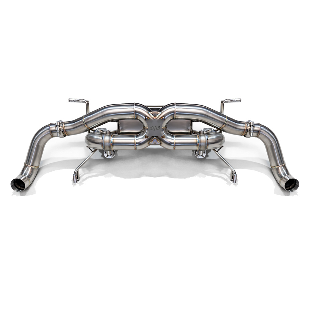 AVT AUDI R8 V10 GEN1 FACELIFT 2013-2015 Valved Silenced / Straight Pipe Cat Back Stainless Exhaust System