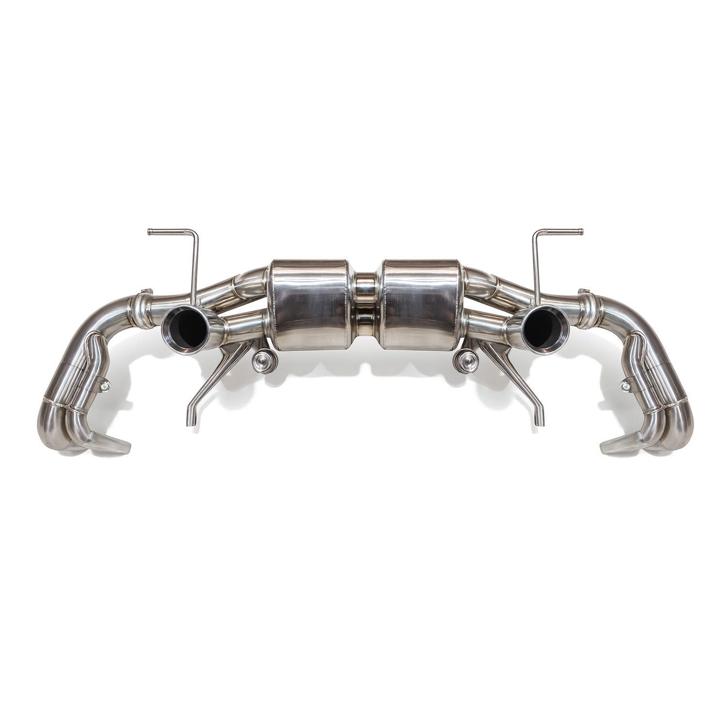 AVT AUDI R8 V10 GEN2 2015-2018 Valved Silenced / Straight Pipe Cat Back Stainless Exhaust System