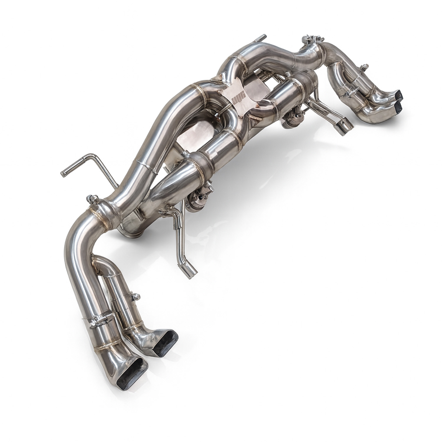 AVT AUDI R8 V10 GEN2 2015-2018 Valved Silenced / Straight Pipe Cat Back Stainless Exhaust System