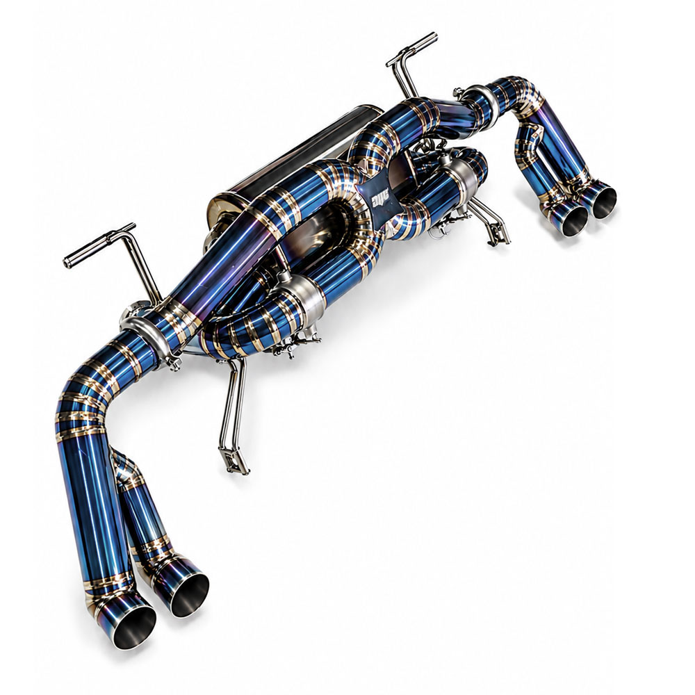 AVT LAMBORGHINI HURACAN LP580/LP610 2014+ TITANIUM Valved Silenced / Straight Pipe Cat Back Exhaust System
